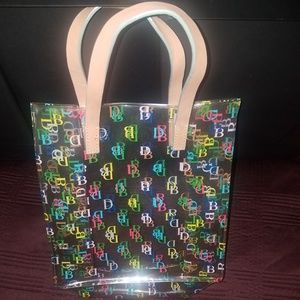 Dooney & Bourke clear lunch bag